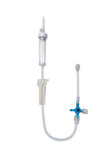 Polyfusion infusion set with 3 way stopcock