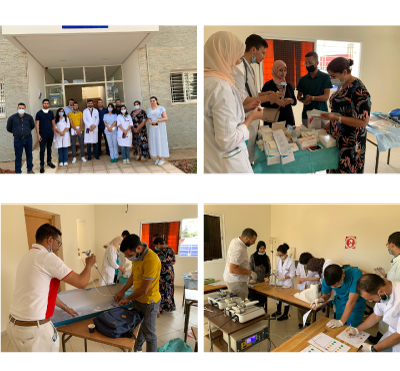 Immersion day for the new residents - UHC Rabat