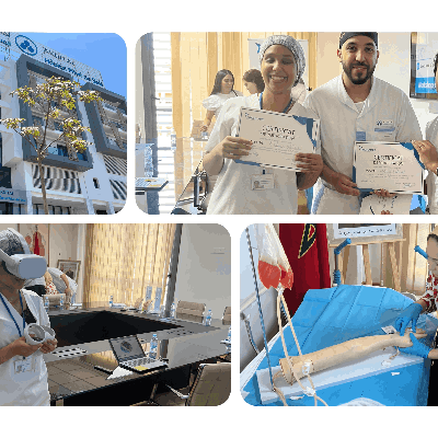 Training on hospital hygiene at AKDITAL Salé