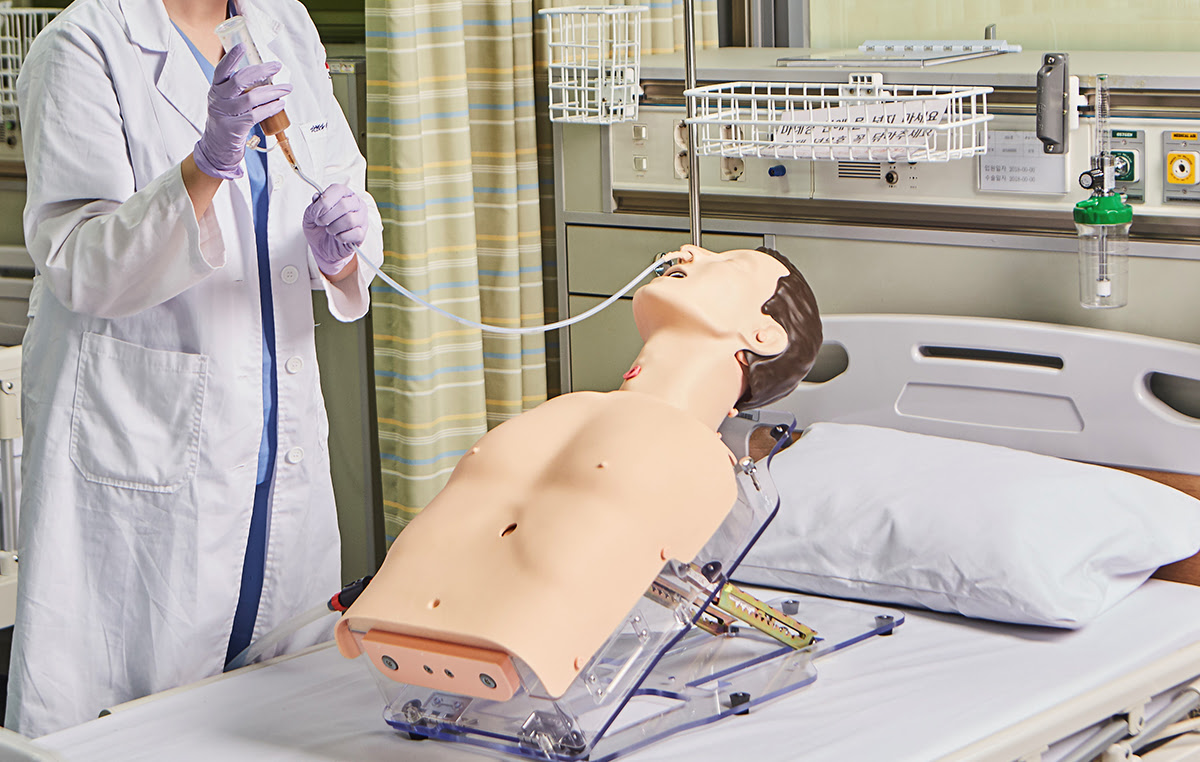 Tube Feeding, Tracheostomy Care, and Suction Training Model - BT INC